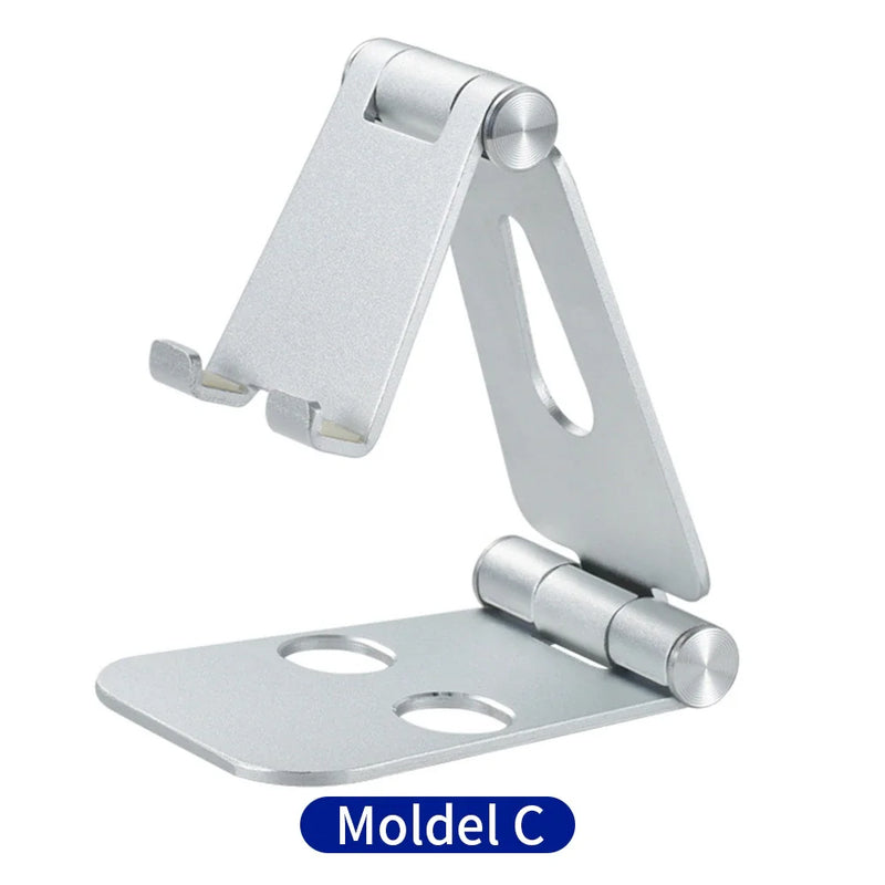 Stonego dobrável metal desktop suporte do telefone móvel para ipad iphone xiaomi huawei samsung tablet mesa celular portátil titular