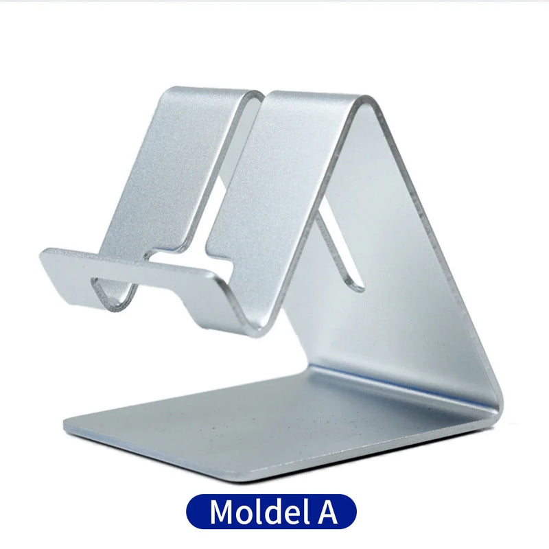 Stonego dobrável metal desktop suporte do telefone móvel para ipad iphone xiaomi huawei samsung tablet mesa celular portátil titular