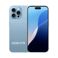 2025 smartphone 22gb + 2tb para 7.3 polegadas i16 pro max tela cheia 4g 5g telefone celular 8000mah telefones celulares versão global
