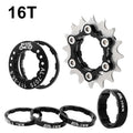 MUQZI Cassete de Velocidade Única Cog 12T 13T 14T 15T 16T 17T 18T 19T 20T 21T 22T Kit de Conversão de Cassete de Bicicleta