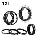 MUQZI Cassete de Velocidade Única Cog 12T 13T 14T 15T 16T 17T 18T 19T 20T 21T 22T Kit de Conversão de Cassete de Bicicleta