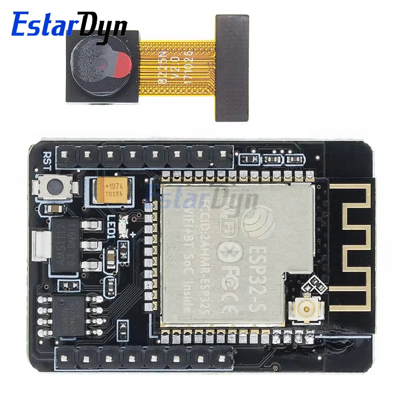 ESP32-CAM ESP32-CAM-MB MICRO USB ESP32 Serial para WiFi ESP32 CAM Placa de Desenvolvimento CH340 CH340G 5V Bluetooth + Câmera OV2640