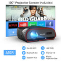 Projetor 4K Ultra HD com sistema de karaokê Experiência a laser Cinema em casa Projetores de filmes ao ar livre 15000 lúmens