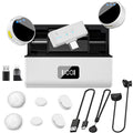 Microfone Sem Fio Para Telefone, Lavalier Profissional, Redução De Ruído, Caixa De Carregamento, Magnética, 100m