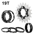MUQZI Cassete de Velocidade Única Cog 12T 13T 14T 15T 16T 17T 18T 19T 20T 21T 22T Kit de Conversão de Cassete de Bicicleta