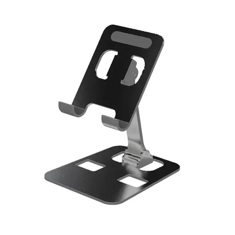 Suporte dobrável para celular, universal, liga de alumínio, tablet, suporte de metal para iphone 15 14 13 12 pro max, samsung, xiaomi