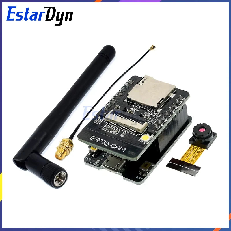 ESP32-CAM ESP32-CAM-MB MICRO USB ESP32 Serial para WiFi ESP32 CAM Placa de Desenvolvimento CH340 CH340G 5V Bluetooth + Câmera OV2640