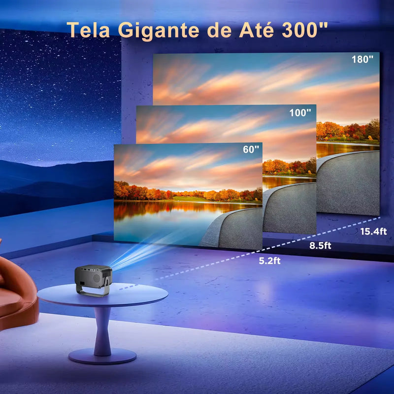 Projetor de cinema em casa ht12 com deslocamento automático ultra curto 1080p 8k foco eletrônico 900 ansi air mouse assistente de voz h716