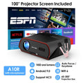 Projetor 4K Ultra HD com sistema de karaokê Experiência a laser Cinema em casa Projetores de filmes ao ar livre 15000 lúmens
