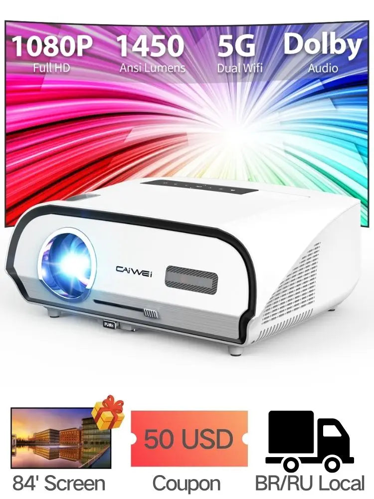 Projetor 4K Ultra HD com sistema de karaokê Experiência a laser Cinema em casa Projetores de filmes ao ar livre 15000 lúmens