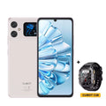 [Estreia mundial] Smartphone Cubot A20 Android 14 12GB (4GB + 8GB Estender) + 128GB 90Hz 6,745 "HD + Display Face ID 5100mAh Celular
