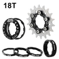 MUQZI Cassete de Velocidade Única Cog 12T 13T 14T 15T 16T 17T 18T 19T 20T 21T 22T Kit de Conversão de Cassete de Bicicleta