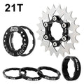 MUQZI Cassete de Velocidade Única Cog 12T 13T 14T 15T 16T 17T 18T 19T 20T 21T 22T Kit de Conversão de Cassete de Bicicleta