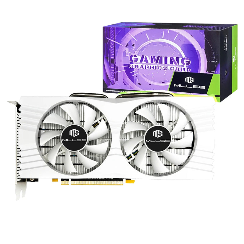 MLLSE AMD RX 580 8GB 2048SP Placa gráfica para jogos GDDR5 256Bit PCI-E 3.0 × 16 8Pin Radeon GPU Rx 580 Placa de vídeo Placa De vídeo