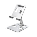 Suporte dobrável para celular, universal, liga de alumínio, tablet, suporte de metal para iphone 15 14 13 12 pro max, samsung, xiaomi