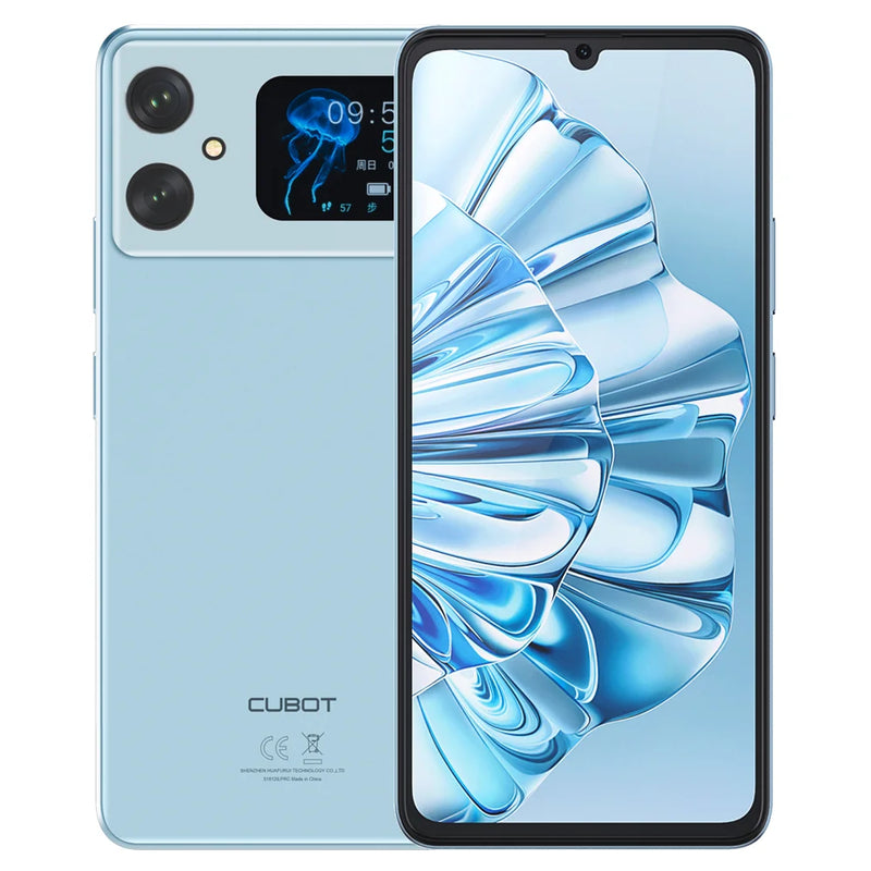 [Estreia mundial] Smartphone Cubot A20 Android 14 12GB (4GB + 8GB Estender) + 128GB 90Hz 6,745 "HD + Display Face ID 5100mAh Celular